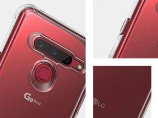 RINGKE Rinkge Fusion Case - Etui do LG G8 ThinQ - Aqua Blue RGK867BLU - Etui i futerały do telefonów - miniaturka - grafika 5