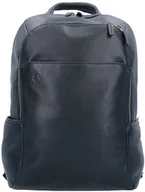 Torby na laptopy - Piquadro Black Square Plecak składany skórzany 39 cm z przegrodą na laptopa nero CA3214B3-N - miniaturka - grafika 1