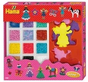 Zabawki kreatywne - Hama Giant Gift Box, księżniczki/motyle - miniaturka - grafika 1