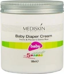 PEER PHARM Mediskin Baby Diaper krem dla dzieci na pieluszkowe podrażnienia skóry 500 ml - Kremy dla dzieci - miniaturka - grafika 2