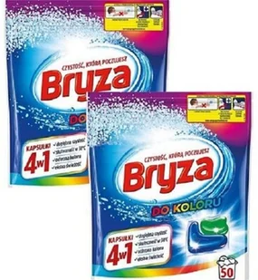 Bryza Kapsułki do prania 4 w1 Color 2x50 szt - Środki do prania - miniaturka - grafika 2