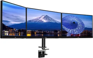 iiyama POTRÓJNE RAMIĘ MONTAŻOWE UCHWYT NA 3 MONITORY) DS1003C-B1 - Uchwyty do monitorów - miniaturka - grafika 4