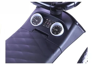 Import leantoys Jeździk dla Malucha 613W Dźwięk + Światła Biały - Jeździki dla dzieci - miniaturka - grafika 4