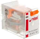 Sterowniki i przekaźniki - Relpol Przekaźnik przemysłowy 4P 6A 24V AC AgNi R4N-2014-23-5024-WT 860621 860621 - miniaturka - grafika 1