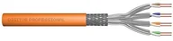 Akcesoria do telefonów stacjonarnych - DIGITUS Professional Digitus CAT 7 S-FTP surowy-kabel instalacyjny, PIMF długość 100 m, pierścień, AWG 23/1, 1200 MHz, LSZH-3, Duplex, kolor: pomarańczowy DK-1743-VH-D-1 - miniaturka - grafika 1