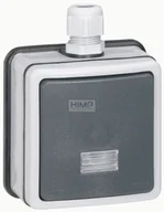 Przedłużacze i rozgałęźniki - Legrand PLEXO IP66 Łącznik uniwersalny - schodowy 10 AX natynkowy 090460 090460 - miniaturka - grafika 1