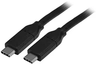 Kable USB - StarTech com kabel USB-C USB-C na USB C kabel do ładowania USB Type-C M/M, czarny 4 m USB2C5C4M - miniaturka - grafika 1