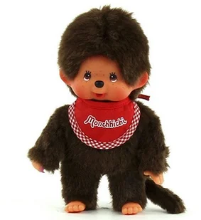 Formatex MONCHHICHI Klasyczny chłopiec, czerwony - Maskotki i pluszaki - miniaturka - grafika 2