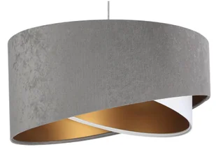 EULUNA Lampa wisząca Vivien, szara/biała/złota - Lampy sufitowe EULUNA Lampa wisząca Vivien, szara/biała/złota - Lampy sufitowe - miniaturka - grafika 2