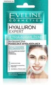 Maseczki do twarzy - Eveline Hyaluron Expert Ultra-nawilżenie błyskawiczna maseczka wygładzająca 3w1 7ml 53800-uniw - miniaturka - grafika 1