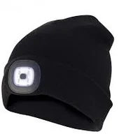 Pozostałe oświetlenie - Velamp Czapka z latarką Velamp CAP03 z oświetleniem czołowym wyposażona w 4 diody LED zapewnia światło do 20 metrów idealnie się sprawdzi w zajęciach na świeżym powietrzu CAP03 - miniaturka - grafika 1