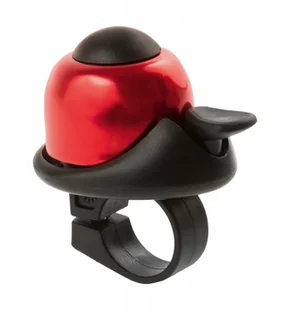 M-wave Dzwonek Rowerowy Bella Aluminiowy Czerwony - Dzwonki do roweru - miniaturka - grafika 2
