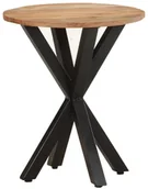 Ławy i stoliki kawowe - VidaXL Lumarko Stolik boczny, 48x48x56 cm, lite drewno akacjowe 320657 VidaXL - miniaturka - grafika 1