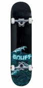 Deskorolki - Enuff skateboards Enuff Big Wave Deskorolka 8" Black Blue ENU2990-BB - miniaturka - grafika 1