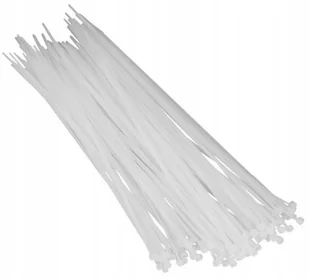 HEITECH Opaski zaciskowe HEITECH 20 cm 100 szt Biały - Akcesoria turystyczne - miniaturka - grafika 3