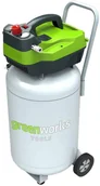 Sprężarki i kompresory - GREENWORKS Elektryczny kompresor pionowy GAC50V, 1100 W, 50 L, 4101907 Tools - miniaturka - grafika 1