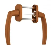 Klamki - Medos Klamka Victory balkonowa dwustronna złoty dąb RAL8003 9A28-1844B_20210830134520 - miniaturka - grafika 1