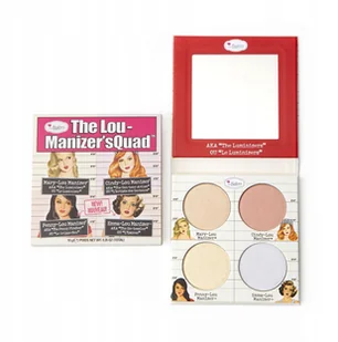 The Balm paletka rozświetlaczy Lou Manizers Quad - Rozświetlacze do twarzy i ciała - miniaturka - grafika 2