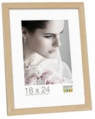 Ramki na zdjęcia - Deknudt Frames Deknudt klatek Basic ramka na zdjęcia, drewno/MDF dąb koniec, kość słoniowa, 18 x 24 cm S44CH1-18.0X24.0 - miniaturka - grafika 1
