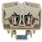 Kostki, złączki, wtyczki - WAGO Terminal przepustowy WAGO 10 mm Sprężynowe Alokacja L szary 264-220 100 szt 264-220 - miniaturka - grafika 1