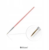 Akcesoria do paznokci - SILCARE Pędzelek Do Zdobień Naturalne Włosie 10mm - miniaturka - grafika 1