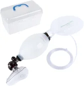 Urządzenia medyczne - COMPOWER Resuscytator COMPOWER wielorazowy silikonowy dla noworodków/niemowląt - zestaw CP612111 - miniaturka - grafika 1