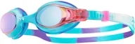 Pływanie - TYR Swimple Tie Dye Mirrored Okulary pływackie Dzieci, purple/pink 2020 Okulary do pływania LGSWTDM547-547 - miniaturka - grafika 1