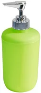 Dekoracje domu - MSV 140995 dozownik mydła, tworzywo sztuczne chrom/polipropylenu Zielony 480 °C 310 ML 140995 - miniaturka - grafika 1