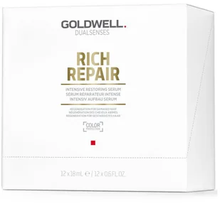 Goldwell Dualsenses Rich Repair Regeneration Serum kuracja do włosów suchych i zniszczonych 12 x 18 ml - Serum do włosów Goldwell Dualsenses Rich Repair Regeneration Serum kuracja do włosów suchych i zniszczonych 12 x 18 ml - Serum do włosów - miniaturka - grafika 2
