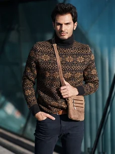 Always Wild SKÓRZANA TORBA Z PASKIEM NA RAMIĘ SKÓRA NATURALNA HQ - Torby męskie - miniaturka - grafika 2