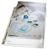 Koszulki na dokumenty - Leitz Koszulka na katalogi met. krawędź A4 (3szt.) 170mic 47553003 - miniaturka - grafika 1