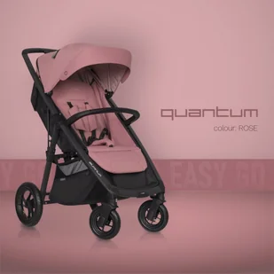 Easy Go Wózek spacerowy QUANTUM Rose 3775 - Wózki dziecięce Easy Go Wózek spacerowy QUANTUM Rose 3775 - Wózki dziecięce - miniaturka - grafika 3