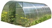 Szklarnie ogrodowe - Szklarnia poliwęglan 3x4m Luna 4 tunel ocynk 20x20 - miniaturka - grafika 1