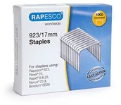 Zszywki - Rapesco 923/17 mm ocynkowane staple (typ 23)  1.000 sztuk 1240 - miniaturka - grafika 1