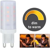 Żarówki LED - Paulmann żarówka sztyft G9 4W 3 000 K dim-to-warm - miniaturka - grafika 1