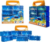 Tory, garaże, parkingi - Mattel Modułowa Skrzynka Walizka na 8 Pojazdów - miniaturka - grafika 1