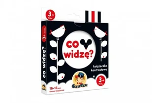 CZUCZU książeczka kontrastowa co widzę 6m + - Zabawki interaktywne dla dzieci - miniaturka - grafika 5