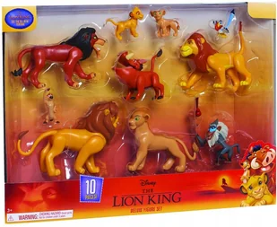 Król Lew Zestaw Dziesięciu Figurek LNN0800 - Figurki dla dzieci - miniaturka - grafika 3