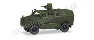 Samochody i pojazdy dla dzieci - Herpa Opancerzony pojazd ATF Dingo mit FLW 100, bez oznaczeń 746168 - miniaturka - grafika 1