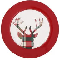 Talerze - Altom VICTORIA RED TALERZ DESEROWY 19 CM DEK. B NBC 5907508117566 - miniaturka - grafika 1