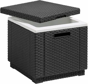 KETER Pufa ogrodowa KETER Ice Cube 209457 Brązowy - Skrzynie ogrodowe - miniaturka - grafika 11