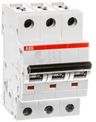 Bezpieczniki elektryczne - ABB Wyłącznik nadprądowy 3P B 10A 6kA AC S203-B10 2CDS253001R0105 - miniaturka - grafika 1