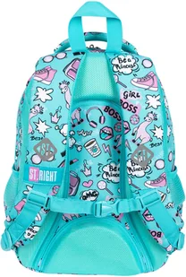 Dwukomorowy plecak St.Right 19L Pastelowe Lamy - Plecaki - miniaturka - grafika 6