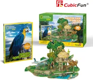 Puzzle - Cubicfun National Geographic, puzzle 3D Amazon Rain Forest - miniaturka - grafika 1
