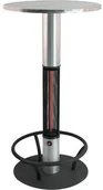 Wyposażenie lokali gastronomicznych - Stalgast Stolik barowy z systemem ogrzewania - 692333 - miniaturka - grafika 1