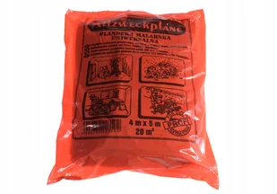 Folia Malarska Gruba Budowlana Ochronna 4mX5m - Folie i taśmy malarskie - miniaturka - grafika 3