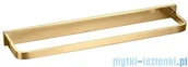 Wieszaki łazienkowe - Omnires Darling wieszak na ręcznik złoty DA70230ZL - miniaturka - grafika 1