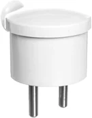 Kostki, złączki, wtyczki - Plast-Rol Wtyczka kątowa MINI b/u 16A 250V rozbieralna biała WT-10/BIAŁY 10129 - miniaturka - grafika 1