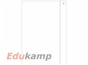 Teczki i skoroszyty - Interdruk Teczka z gumką biała A4 TC12INT - miniaturka - grafika 1