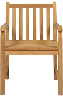 vidaXL 5-cz. zestaw mebli ogrodowych, lite drewno tekowe 3059943 - Meble ogrodowe - miniaturka - grafika 5